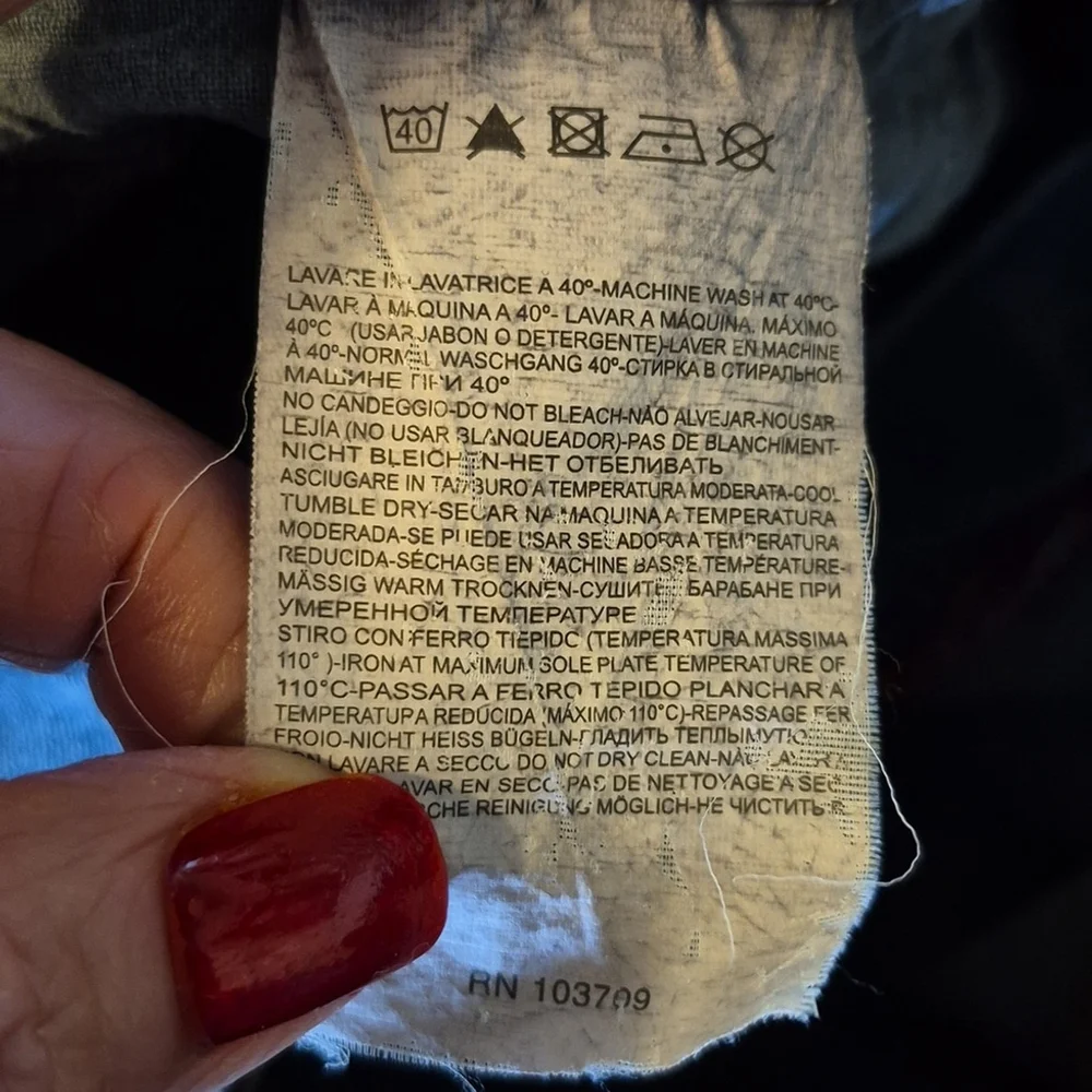 Burberry Jeans Equestrian Knight Design.Sz.W.31×L27.75" Rise 9". - Picture 6 of 17